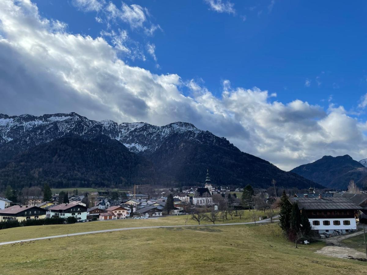 Am Randersberg - Wohnung Nr 2 Großgmain Extérieur photo