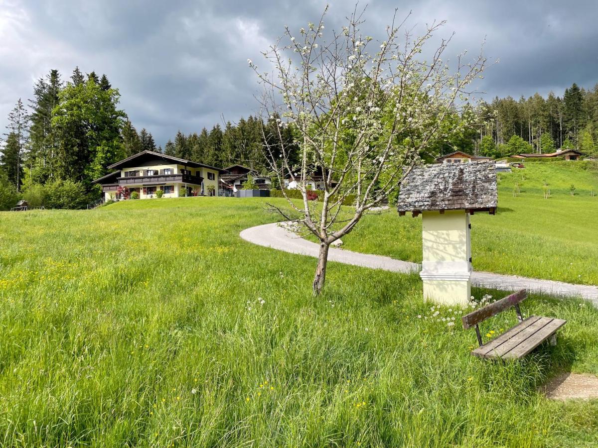 Am Randersberg - Wohnung Nr 2 Großgmain Extérieur photo