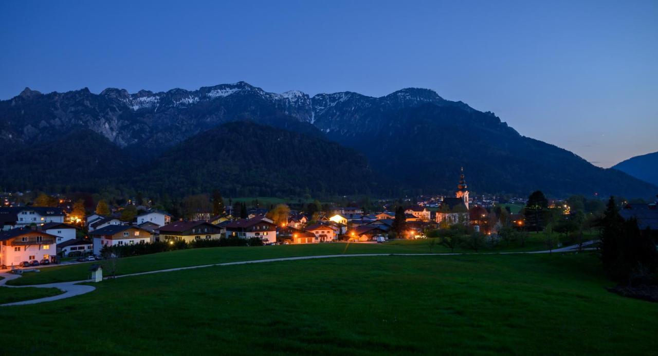 Am Randersberg - Wohnung Nr 2 Großgmain Extérieur photo