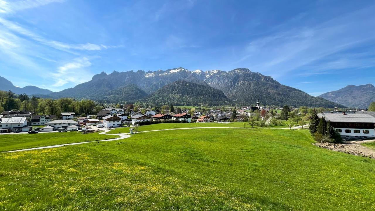 Am Randersberg - Wohnung Nr 2 Großgmain Extérieur photo